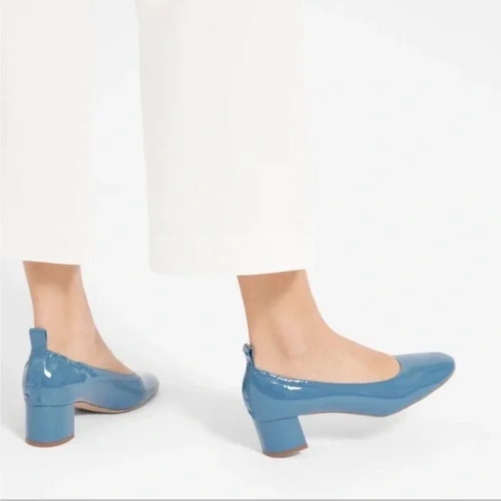 Everlane Day Heels Slate Blue